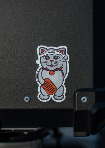 2022, Lucky Cat Sticker