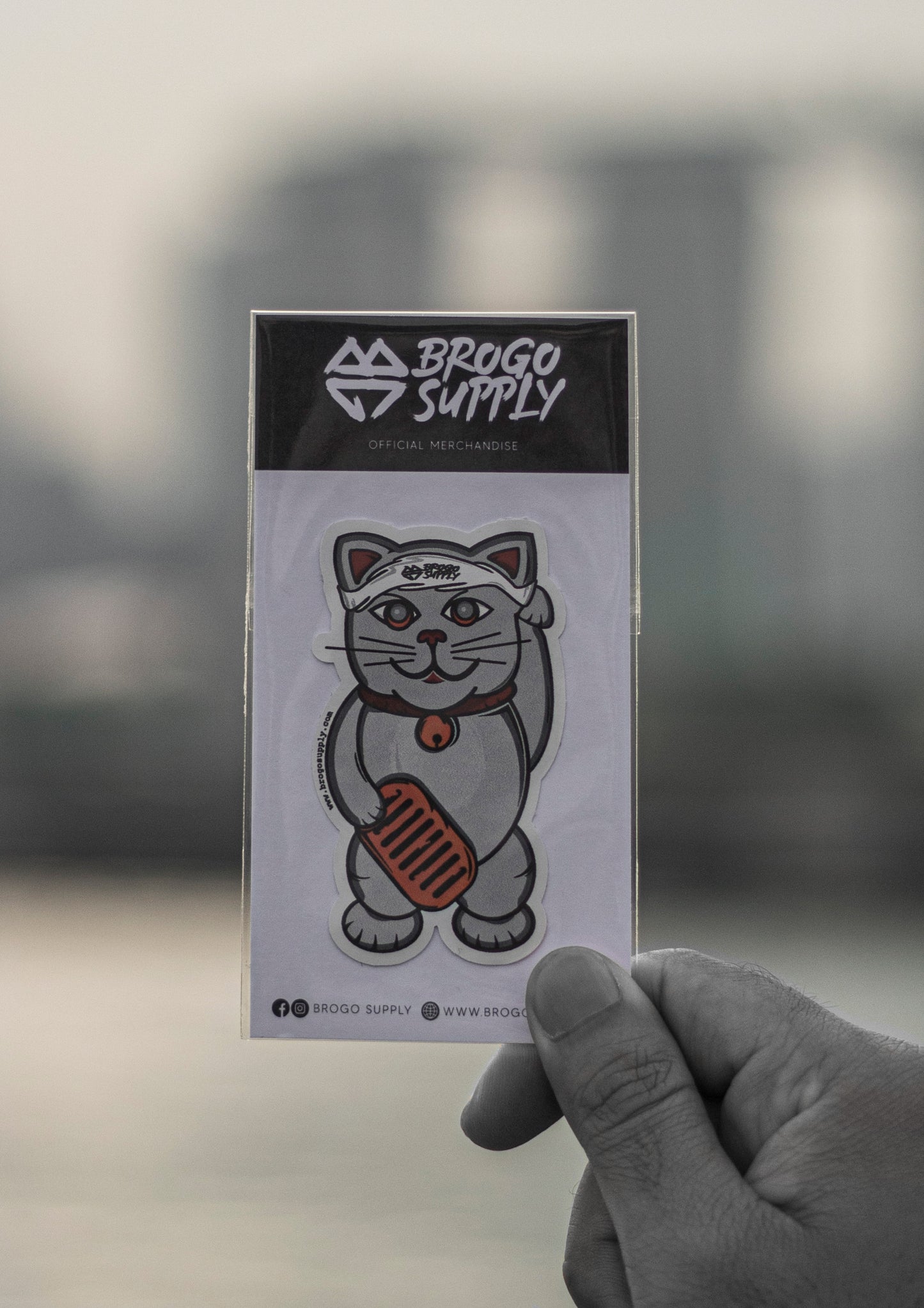 2022, Lucky Cat Sticker