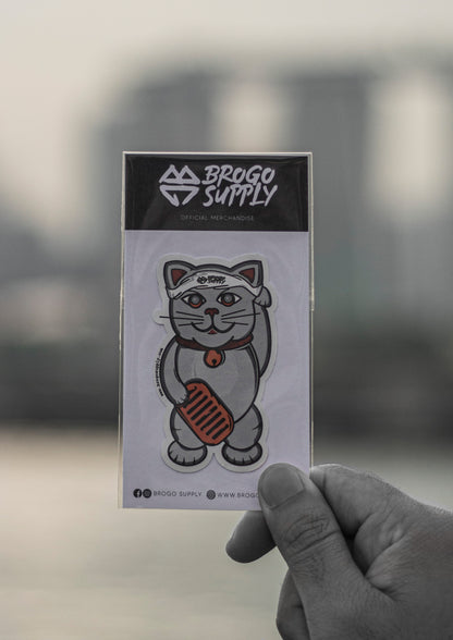 2022, Lucky Cat Sticker